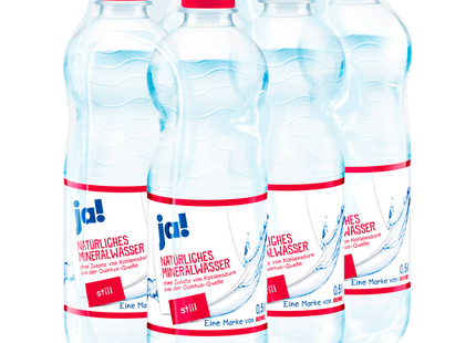 ja! Mineralwasser Still 6x0,5l