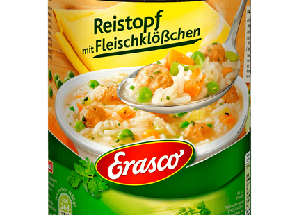 Erasco Reistopf mit Fleischklößchen 800g