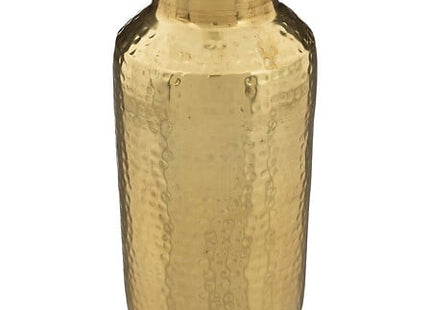 Vase "Gold" goldfarbenes Metall H19cm