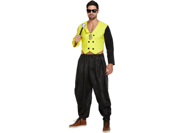 80Er Jahre Rap König Kostüm Für Erwachsene, Hip-Hop Outfit TK Gruppe® Grosshandel 