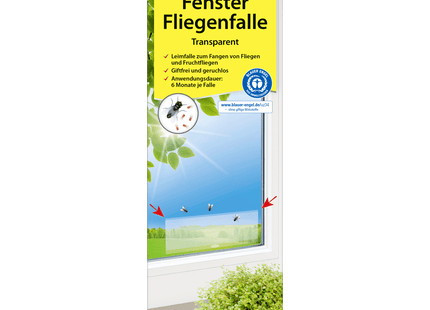 Aeroxon Fensterfliegenfalle 4 Stück