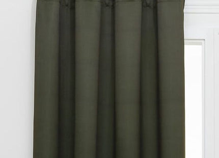 Verdunkelungsvorhang 140 x 260 cm khaki grün