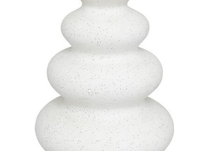 Vase "Olme" aus Keramik H20cm weiß