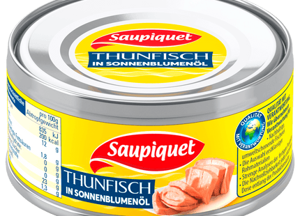 Saupiquet Thunfisch in Sonnenblumenöl 140g