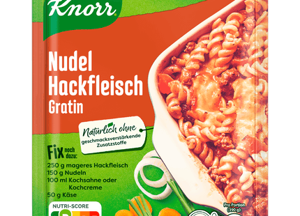 Knorr Fix Nudel-Hackfleisch-Gratin 36g