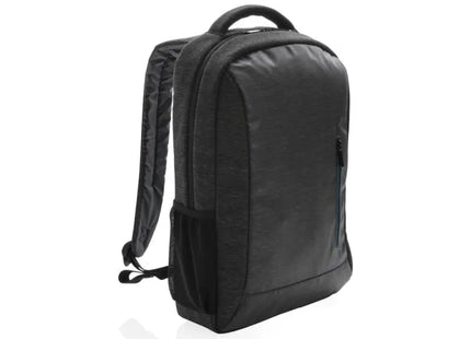 900D Laptop-Rucksack, PVC-frei - Langlebig & Umweltfreundlich - Schwarz TK Gruppe® Grosshandel 