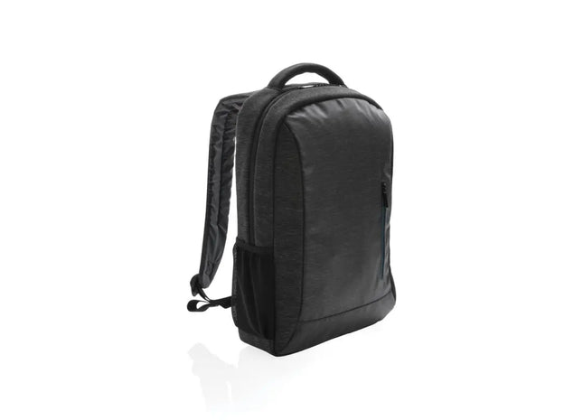 900D Laptop-Rucksack, PVC-frei - Langlebig & Umweltfreundlich - Schwarz TK Gruppe® Grosshandel 