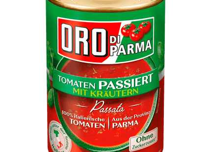 Oro di Parma Passierte Tomaten mit Kräutern 400g