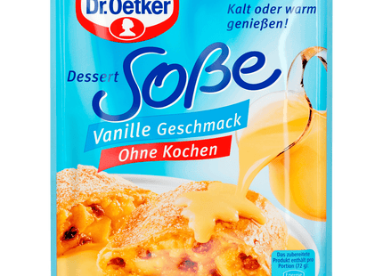 Dr, Oetker Soße ohne Kochen Vanille-Geschmack 39g