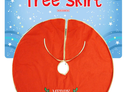 90cm Weihnachtsbaumdecke, dekorativer Baumrock für festliche Raumgestaltung TK Gruppe® Grosshandel 