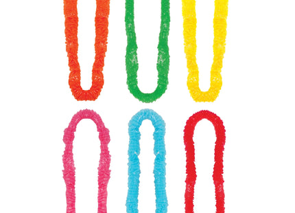 91cm Lei Girlande Aus Kunststoff, Verschiedene Farben, 6Er-Pack TK Gruppe® Grosshandel 