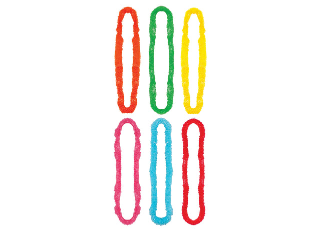 91cm Lei Girlande Aus Kunststoff, Verschiedene Farben, 6Er-Pack TK Gruppe® Grosshandel 
