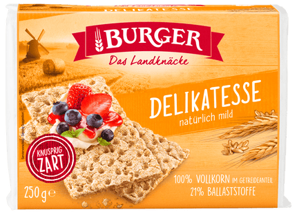 Burger Knäckebrot Delikatess 250g