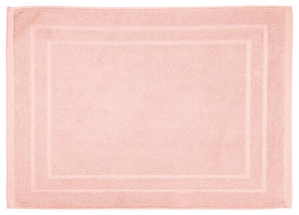 Badematte Baumwolle rosa 50x70cm