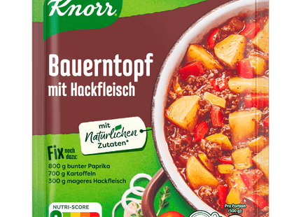 Knorr Fix Bauern-Topf mit Hackfleisch 4 Portionen