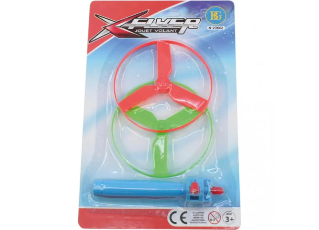 9cm Disk on Display Card - Compact Frisbee for Outdoor Fun TK Gruppe® Grosshandel 