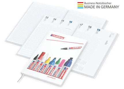 A4 Note-Hybrid Notizbuch: Glanzkaschierung mit individuellem 4C-Druck TK Gruppe® Grosshandel 