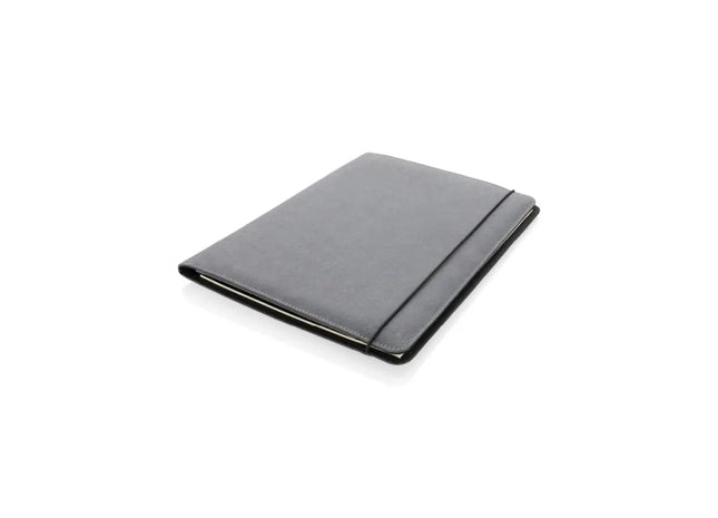 A4 Portfolio aus PU in Grau - Elegante Dokumentenmappe TK Gruppe® Grosshandel 