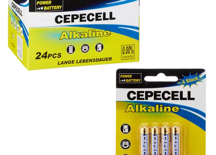 AAA Micro-Alkaline Batterien, 4er-Pack – Zuverlässige Energiequelle TK Gruppe® Grosshandel 