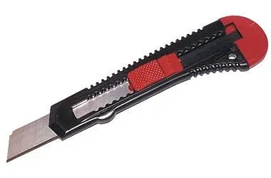 ABBRECHMESSER : Vielseitiges Abbrechmesser | Retraktives Cuttermesser mit Snap-Off Klingen | Präzises Schneidewerkzeug TK Gruppe® Grosshandel 