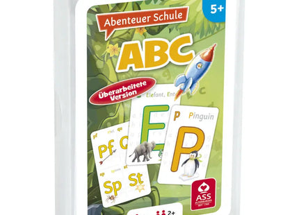 ABC Lernspiel im Kunststoffetui - Spielerischer Einstieg in die Alphabet-Welt TK Gruppe® Grosshandel 