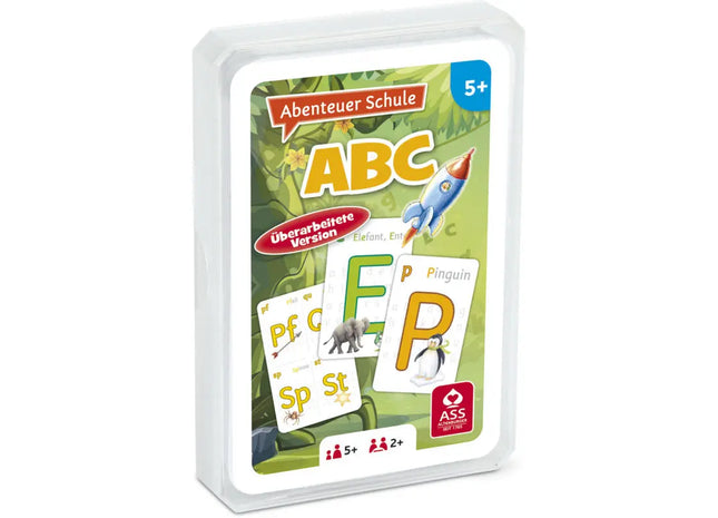 ABC Lernspiel im Kunststoffetui - Spielerischer Einstieg in die Alphabet-Welt TK Gruppe® Grosshandel 