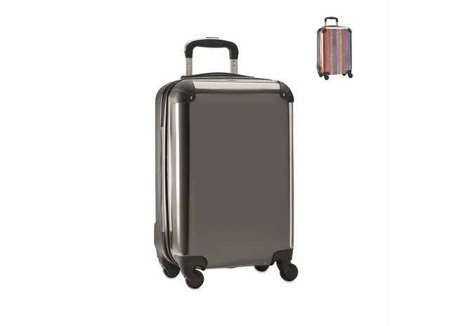 Trolley Koffer PC/ABS PICKME - schwarz: Leichter und robuster Rollkoffer für jede Reise TK Gruppe® Grosshandel 