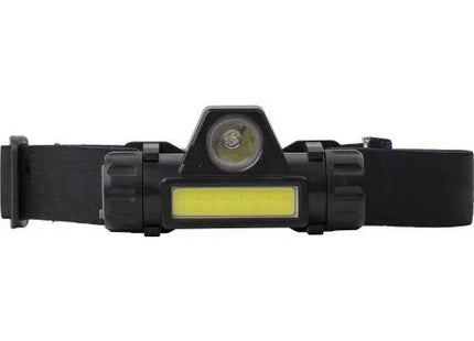 ABS-Scheinwerfer Mina – Robuste Stirnlampe in Schwarz TK Gruppe® Grosshandel 