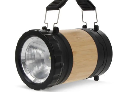 ABS & Bambus Outdoor-Laterne und Fackel in Schwarz - Vielseitig TK Gruppe® Grosshandel 