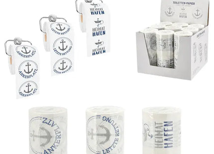 AHOI Toilettenpapier, 3-lagig, OPP-verpackt, 24m Rollen, 3er-Pack TK Gruppe® Grosshandel 