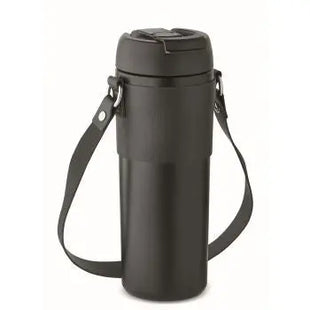 AIRA 700ml Doppelwandiger Großraum-Becher, Schwarz TK Gruppe® Grosshandel 