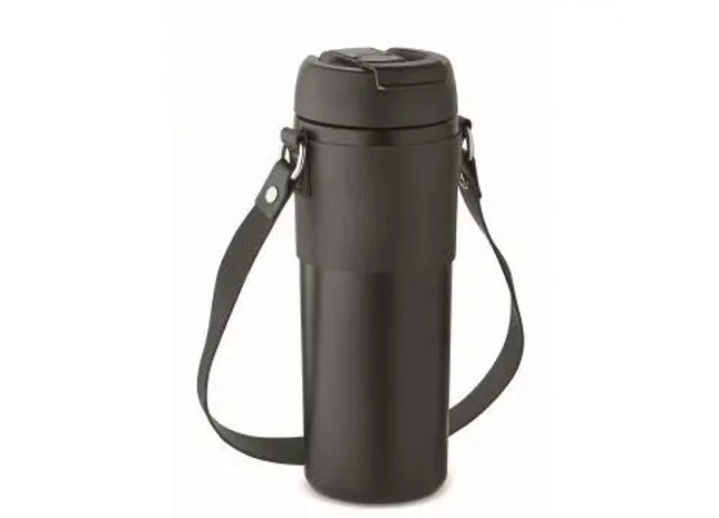 AIRA 700ml Doppelwandiger Großraum-Becher, Schwarz TK Gruppe® Grosshandel 