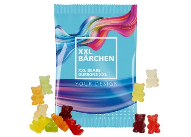 AKTION Fruchtgummi 100g Tüten - XXL-Bärchen TK Gruppe® Grosshandel 