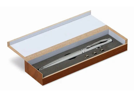 ALASKA Laserpointer mit Touchpen in Silber – Multifunktional & Elegant TK Gruppe® Grosshandel 