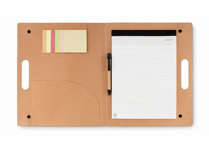 ALBERTA Schreibmappe in Beige: Elegantes Design & Funktional TK Gruppe® Grosshandel 