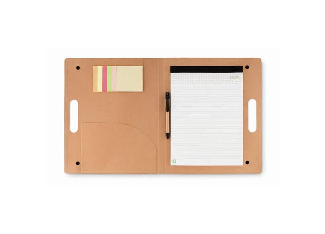 ALBERTA Schreibmappe in Beige: Elegantes Design & Funktional TK Gruppe® Grosshandel 