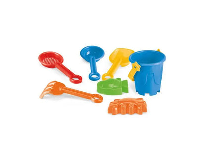 ALDAN Strand-Eimer aus PP - Hellblau: Praktisches Set für Sandburgen und Strandspaß TK Gruppe® Grosshandel 