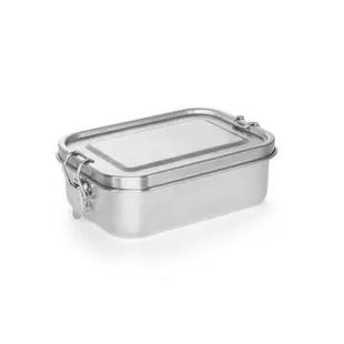 ALLSPICE Luftdichte Brotzeitbox, 750 ml - Satinsilber, Aus 90% Recyceltem Material TK Gruppe® Grosshandel 