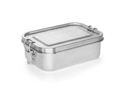 ALLSPICE Robuste Lunchbox, 750 ml Luftdichte Box, 90% Recycelt - Satinsilber TK Gruppe® Grosshandel 