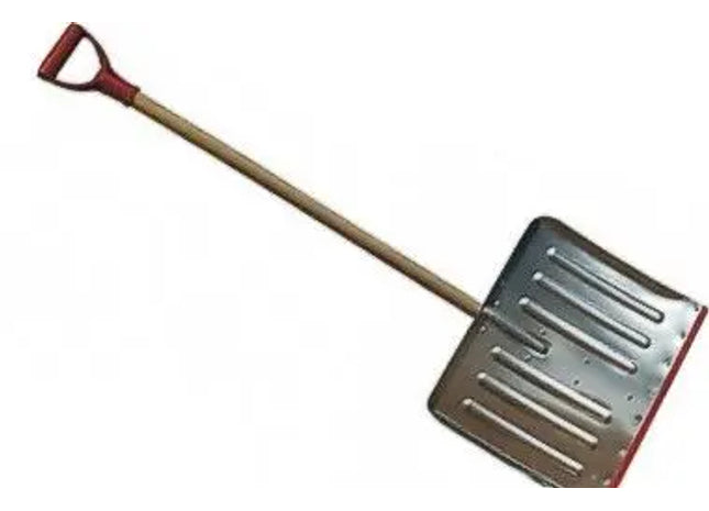 ALUMINIUM SCHNEESCHIEBER ; Hochwertiger Aluminium Schneeschieber - Leichter Schneeräumer für effiziente Schneebeseitigung TK Gruppe® Grosshandel 