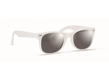 AMERICA Sonnenbrille in Weiß, Modische UV-Schutzbrille, Trendiges Accessoire TK Gruppe® Grosshandel 