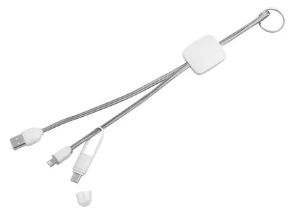 ANNOUNCER Universal Ladekabel - Schnelles Laden, Weiß TK Gruppe® Grosshandel 