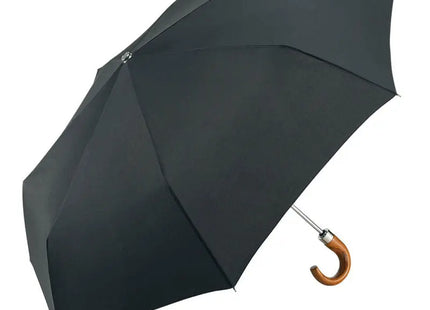 AOC-Midsize-Taschenschirm RainLite Classic in Schwarz - Kompakter Schutz mit Stil TK Gruppe® Grosshandel 