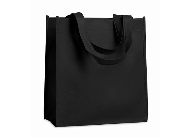 APO BAG Einkaufstasche aus Non-Woven Material – Schlichtes Schwarz TK Gruppe® Grosshandel 