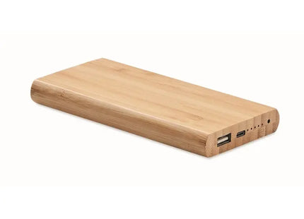 ARENA C Holz Powerbank mit Ladestation – Multifunktional und stilvoll TK Gruppe® Grosshandel 