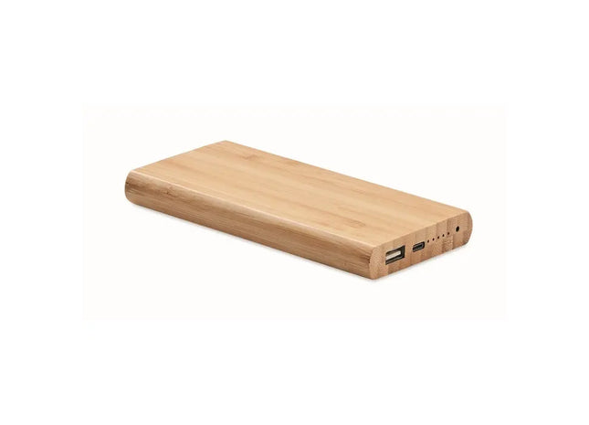 ARENA C Holz Powerbank mit Ladestation – Multifunktional und stilvoll TK Gruppe® Grosshandel 
