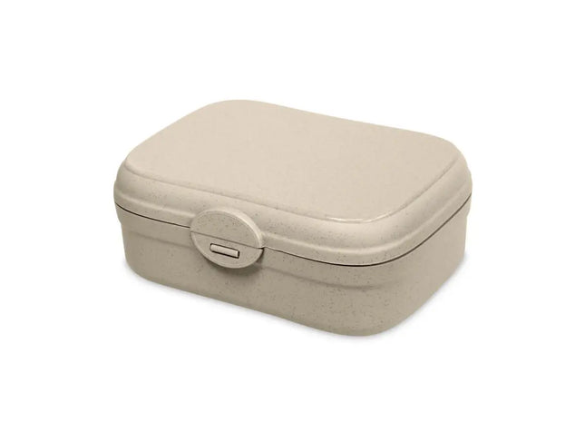 ARENA Lunchbox mit Trennsteg - Nature Desert Sand Praktisch & Stilvoll Vielseitige Aufbewahrung TK Gruppe® Grosshandel 