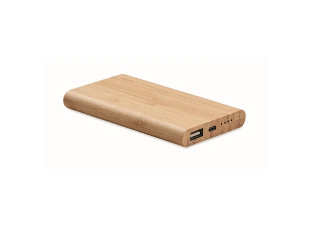 ARENAPOWER C 4000 mAh Holz-Powerbank – Tragbares Ladegerät im Holzdesign TK Gruppe® Grosshandel 