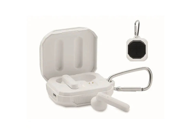 ARONOS Solar TWS Ohrhörer-Set - Strahlend Weiß TK Gruppe® Grosshandel 