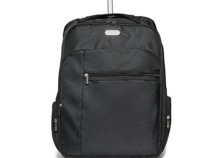 AVENIR 17'' Laptop-Trolley-Rucksack aus 1680D & 300D – Schwarz, Vielseitig & Robust TK Gruppe® Grosshandel 